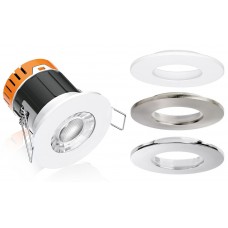 Aurora Enlite E5 4.5W Fixed Dimmable Fire Rated LED Downlight 4000K