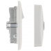 BG 822BELL Double Switched Socket Door Chime