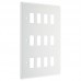 BG R812 Grid Frontplate 12 Gang White BG R812 Grid Frontplate 12 Gang White