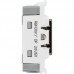 BG RBN30KY Grid Key Switch Double Pole 20AX Black Nickel
