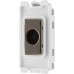 BG RBNFLEX Grid Flex Outlet Black Nickel