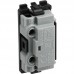 BG RBNFUSE Grid Fused Outlet Black Nickel BG RBNFUSE Grid Fused Outlet Black Nickel