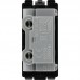 BG RBNFUSE Grid Fused Outlet Black Nickel BG RBNFUSE Grid Fused Outlet Black Nickel