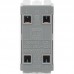 BG RBS30 Grid Switch Double Pole 20AX Brushed Steel BG RBS30 Grid Switch Double Pole 20AX Brushed Steel