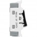 BG RBS30 Grid Switch Double Pole 20AX Brushed Steel BG RBS30 Grid Switch Double Pole 20AX Brushed Steel