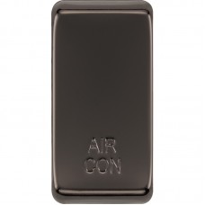 BG RRACBN-01 Grid Rocker Air Conditioning Black Nickel
