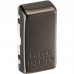 BG RRFFBN-01 Grid Rocker Fridge Freezer Black Nickel