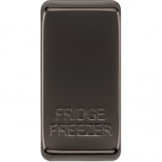 BG RRFFBN-01 Grid Rocker Fridge Freezer Black Nickel