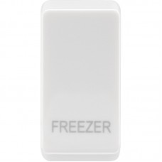 BG RRFZW Grid Rocker Freezer White