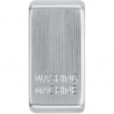 BG RRWMBS-01 Grid Rocker Washing Machine Brushed Steel