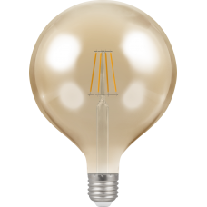 Crompton Filament Dimmable Antique LED G125 7.5W ES-E27