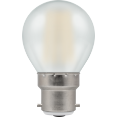 Crompton Filament LED Round 4W BC-B22d Pearl