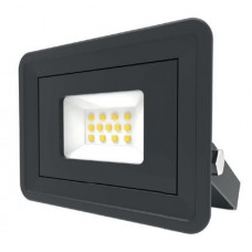 LED Basic Black Aluminium Floodlight 4000K 10w