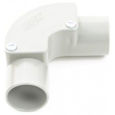Univolt IE25WH Conduit Inspection Elbow 25mm White Univolt IE25WH Conduit Inspection Elbow 25mm White