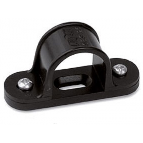 Univolt SBS25BK Conduit Spacer Bar Saddle Clip 25mm Black Electric