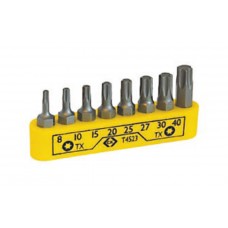 CK T4523 Torx Screwdriver Bits (8) & Clip