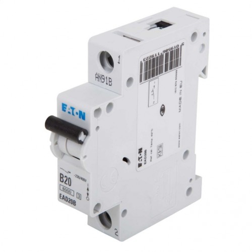 Eaton EAD20B MCB SP Type B 20A Grey Electric Vault Ltd Eaton EAD20B MCB SP Type B 20A Grey Electric Vault Ltd