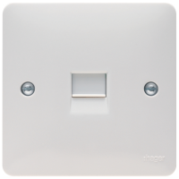 Hager Sollysta WMBTM BT Master Telephone Socket 1 Gang