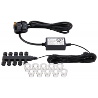 Saxby 13889 Ikon LED Light Kit 10 x Daylight White LED 0.21W