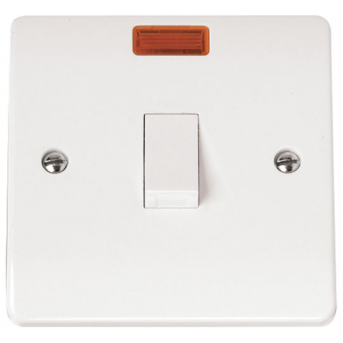 Click CMA623 Double Pole Switch & Neon 20A Electric Vault Ltd