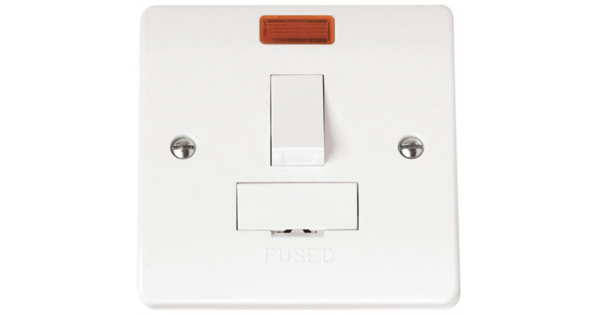 Click CMA652 Switched Connection Unit Spur Neon 13A | Electric Vault Ltd