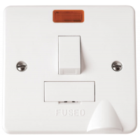 Click CMA052 Connection Unit Switched Spur Neon & FO 13A