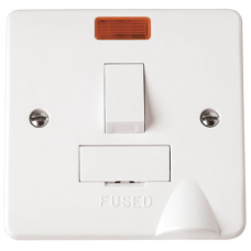 Click CMA052 Connection Unit Switched Spur Neon & FO 13A
