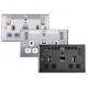 Decorative Metal Switches & Sockets